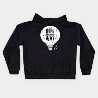 'Hope Is On The Way' Food and Water Relief Shirt Kids Hoodie